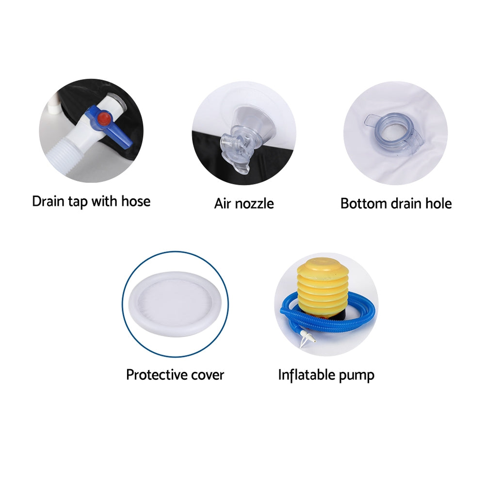 Weisshorn Portable Ice Bath Tub Premium Medium