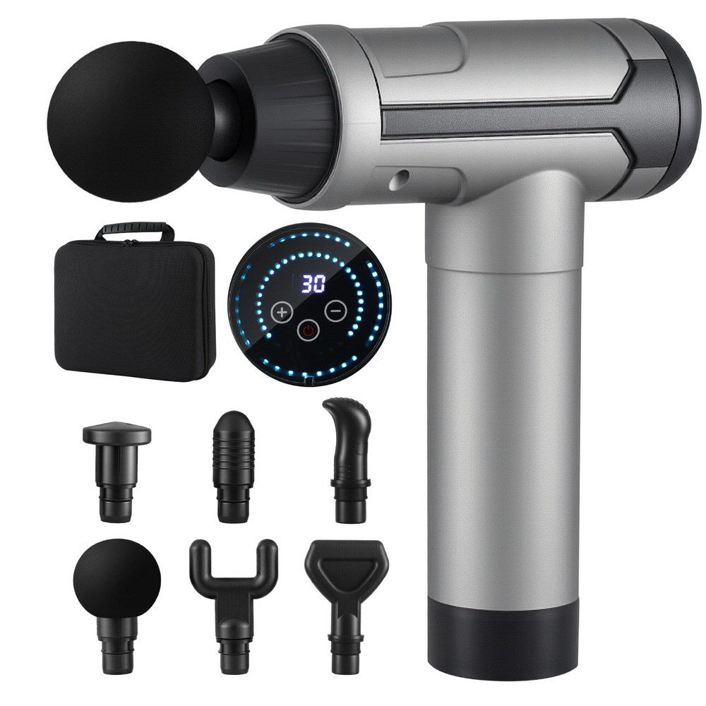Everfit 30 Speed Massage Gun Light Grey