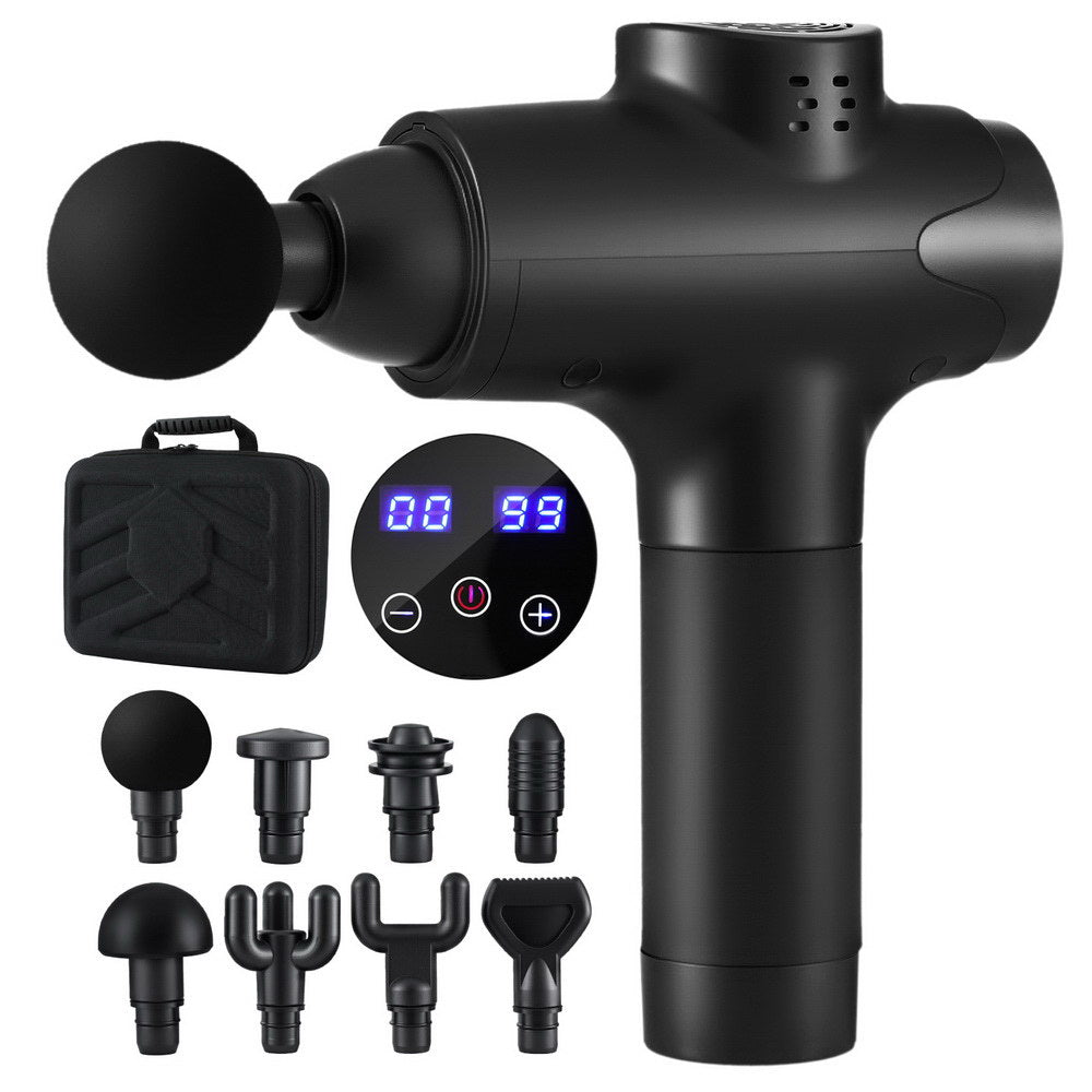 Everfit Plus 30 Speed Massage Gun Black