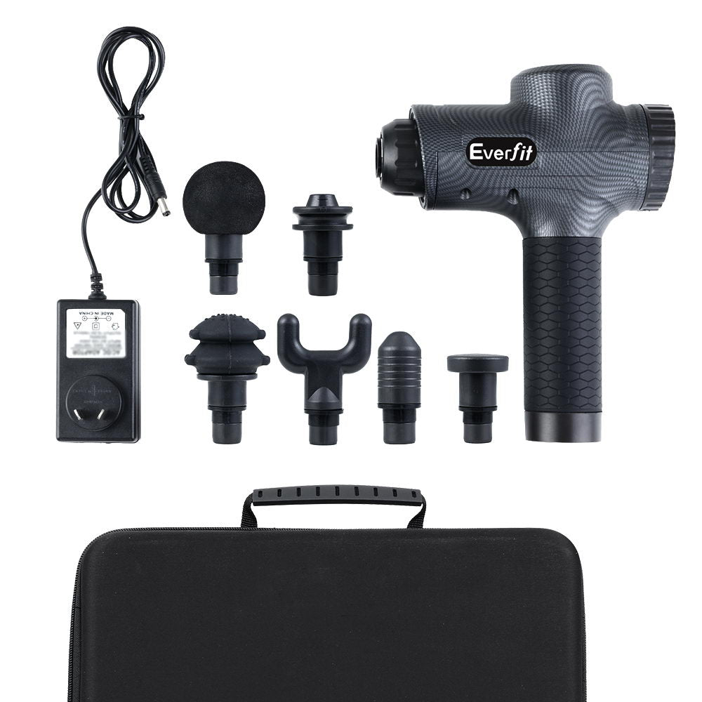 Everfit Premium 30 Speed Massage Gun Grey