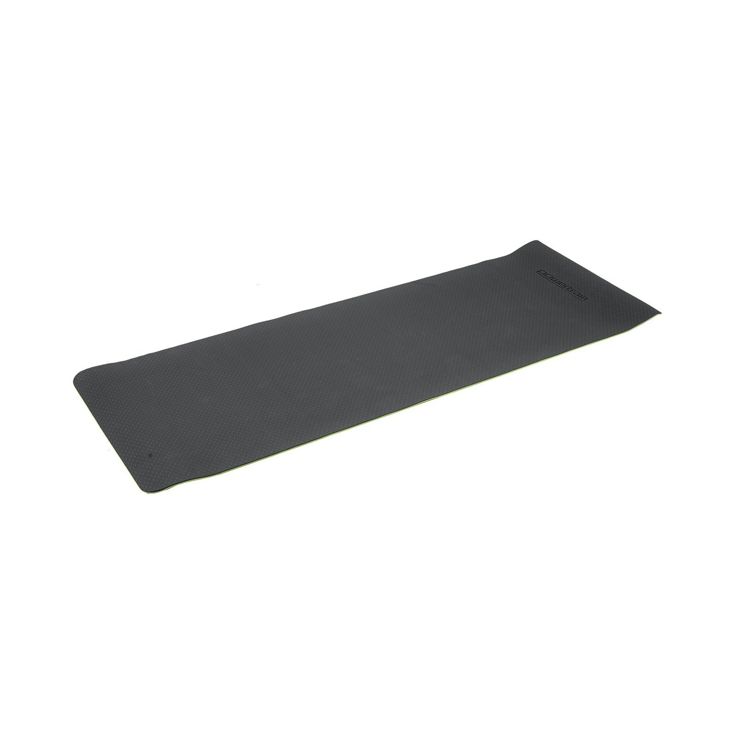 Powertrain Premium Thick Yoga Mat Green/Black