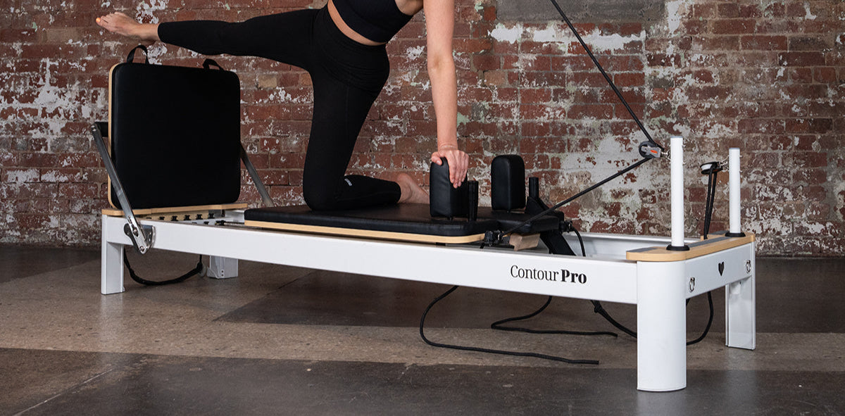 Lifespan Fitness Contour Pro Reformer Pilates Set