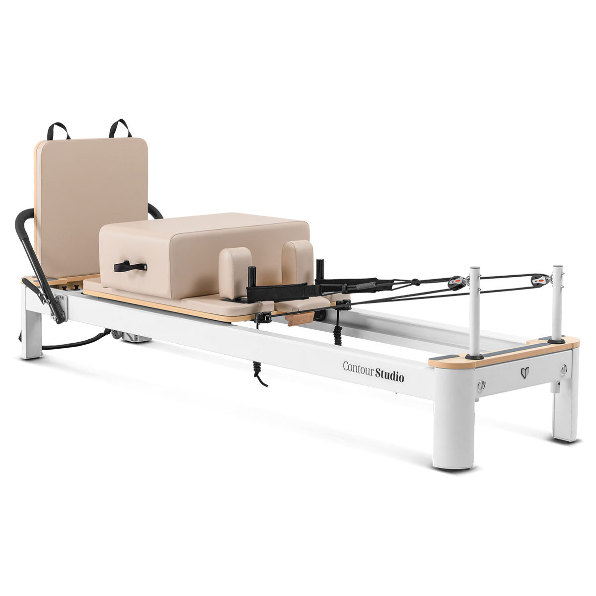 Lifespan Fitness Contour Studio Commercial Beige Pilates Reformer Set