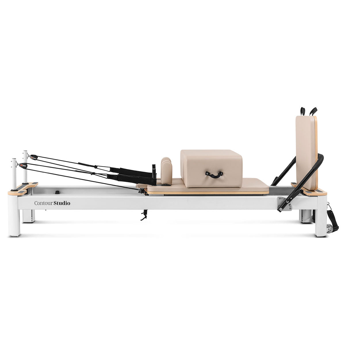Lifespan Fitness Contour Studio Commercial Beige Pilates Reformer Set