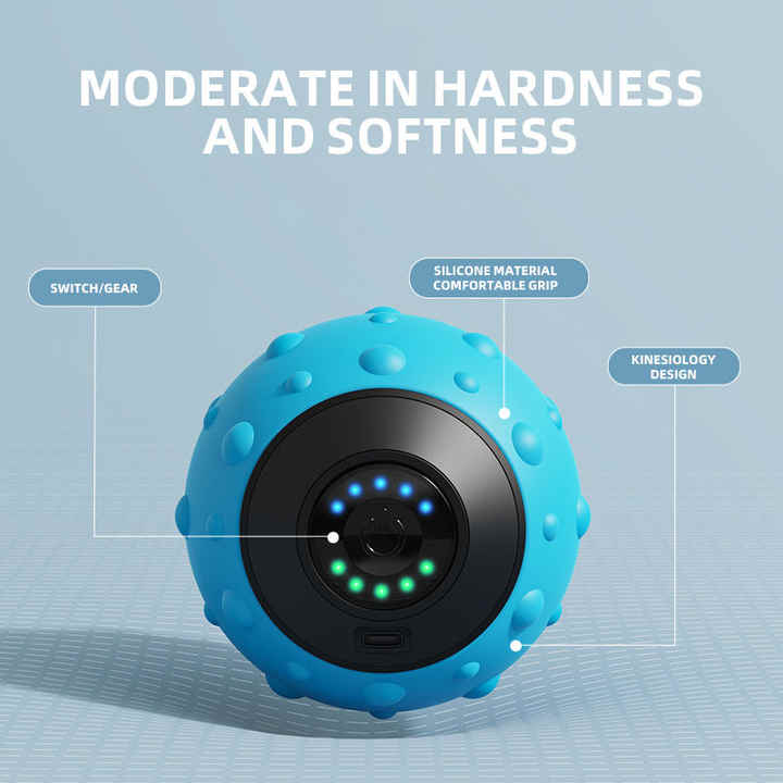 Blue Rechargeable Massage Ball