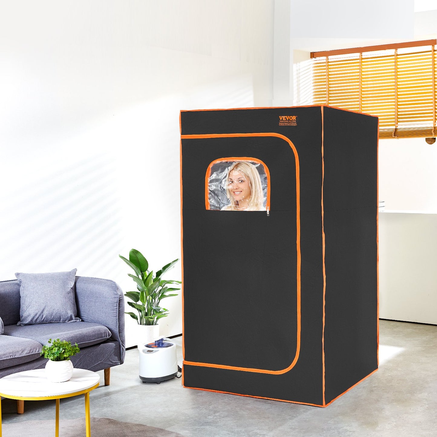 VEVOR Portable Steam Sauna Tent Premium Large