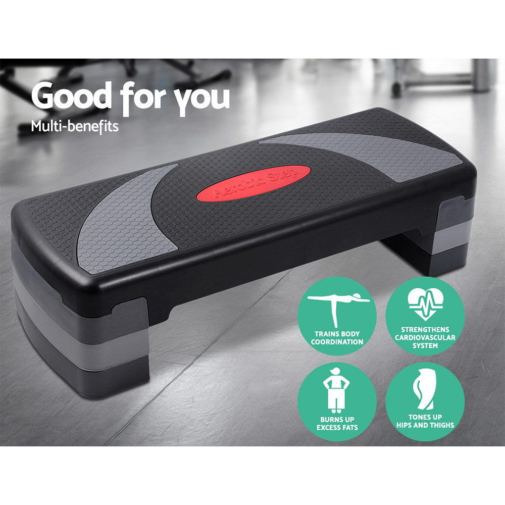 Everfit 3 Level Aerobic Exercise Step