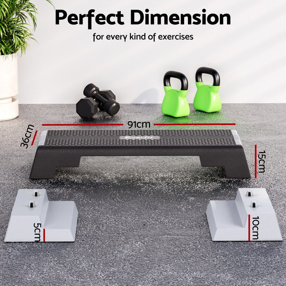 Everfit 3 Level Adjustable Aerobic Step