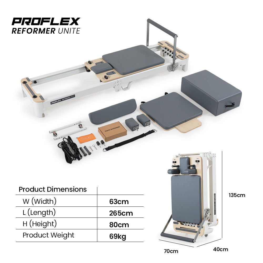 PROFLEX Aluminium Pilates Reformer