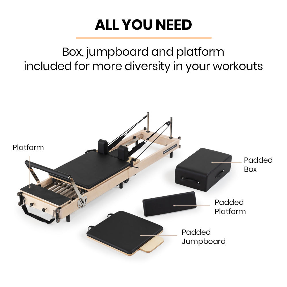 PROFLEX Wooden Pilates Reformer