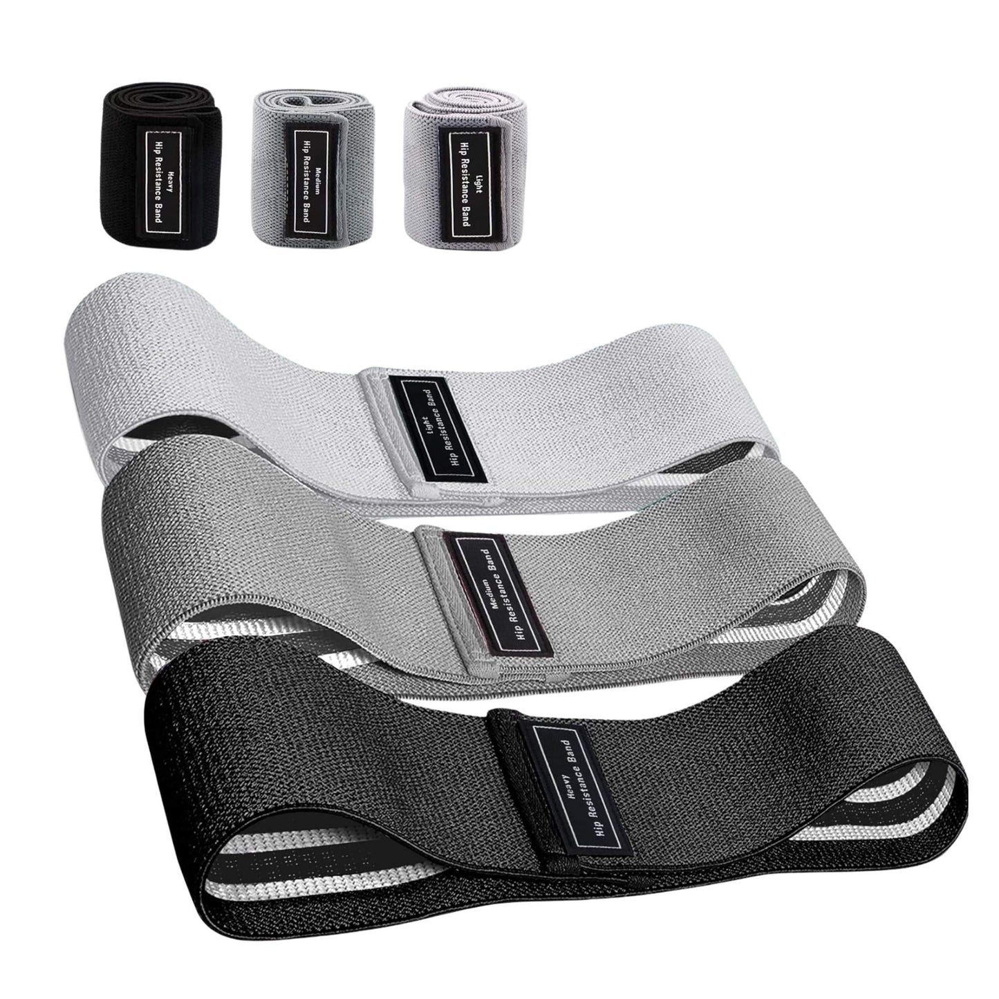 Fabric Resistance Bands 3 Piece Set