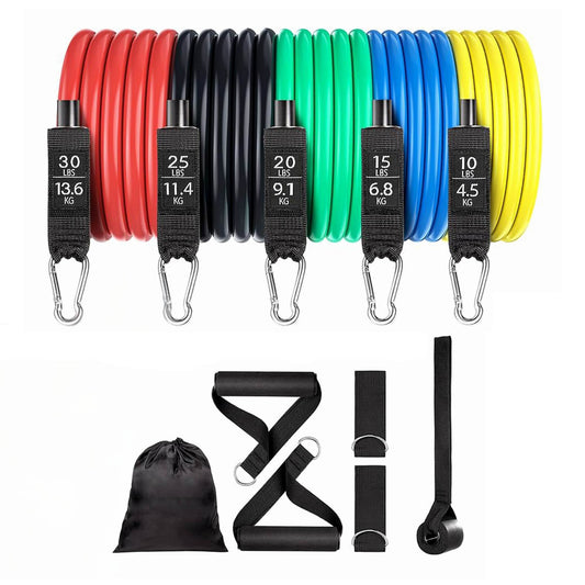 Social Hike Resistance Band Set w/Handles