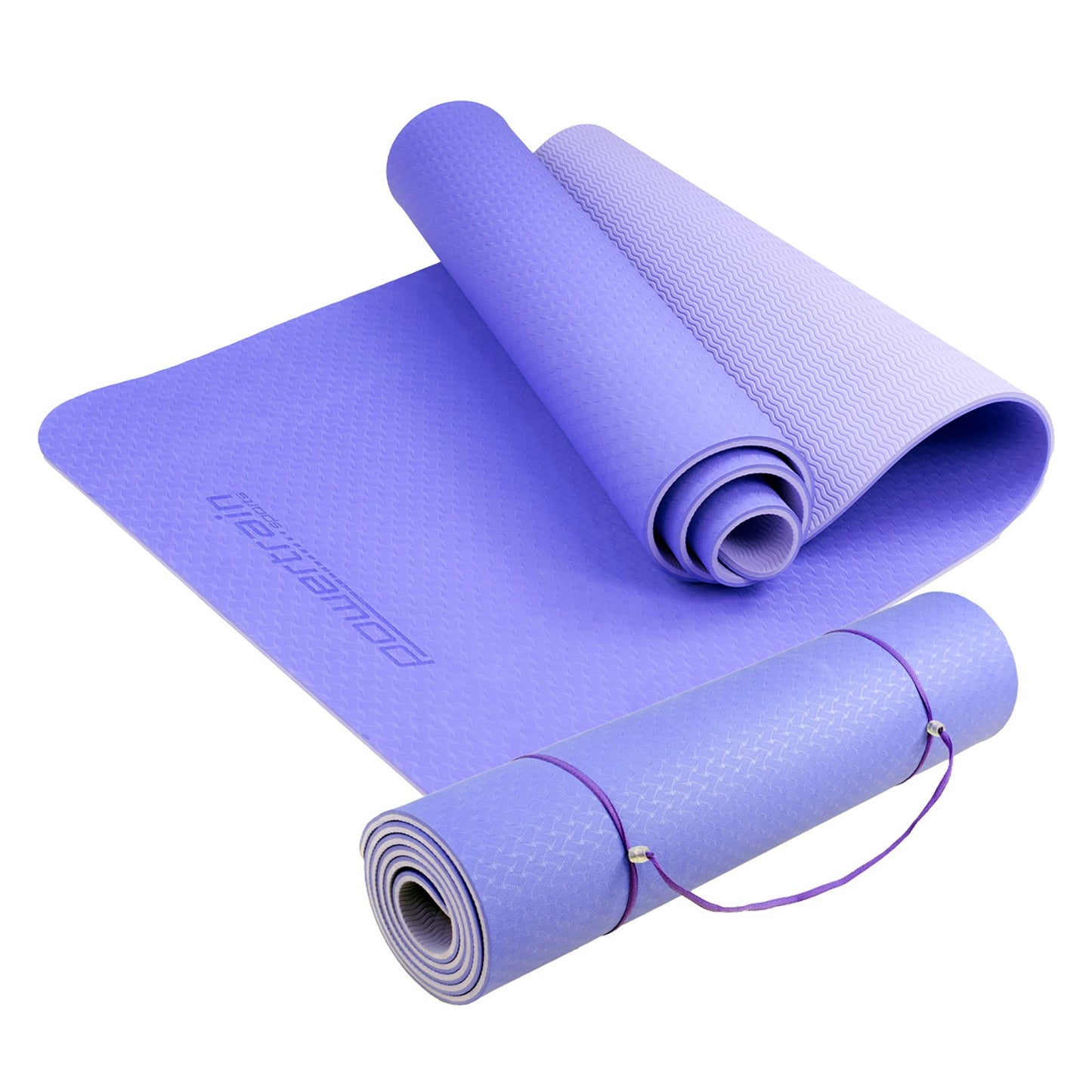 Powertrain Premium Thick Yoga Mat Light Purple