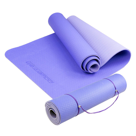 Powertrain Premium Thick Yoga Mat Light Purple