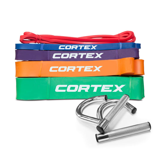 CORTEX Resistance Bands 5 Set & Handles