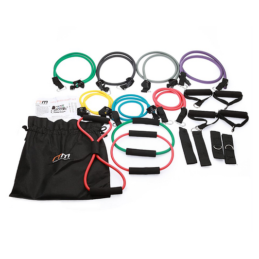 19 Piece Extreme Resistance Tube Band Set