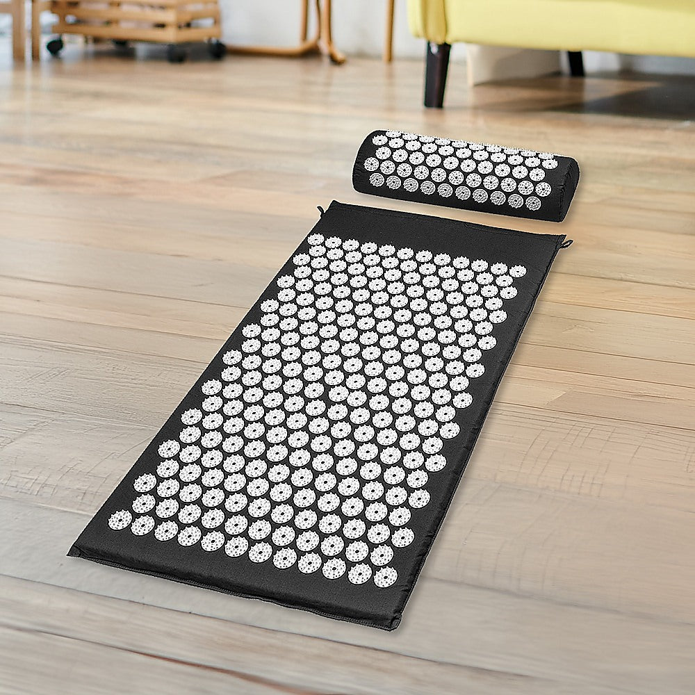 Acupressure Yoga Mat w/Pillow