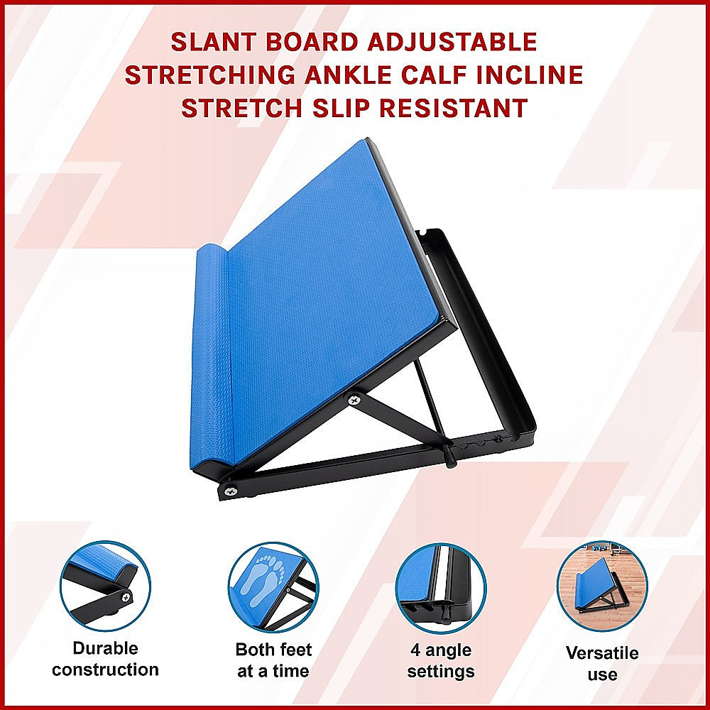 Slant Board Adjustable Slip Resistant Stretching