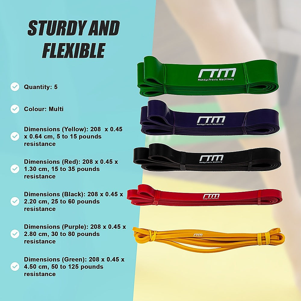 Ultra Loop Resistance Band 5 Piece Set