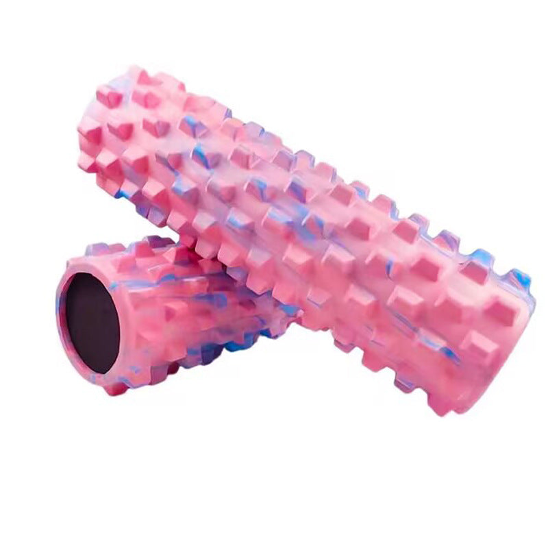 Pink & Blue High Density Hollow Yoga Foam Roller
