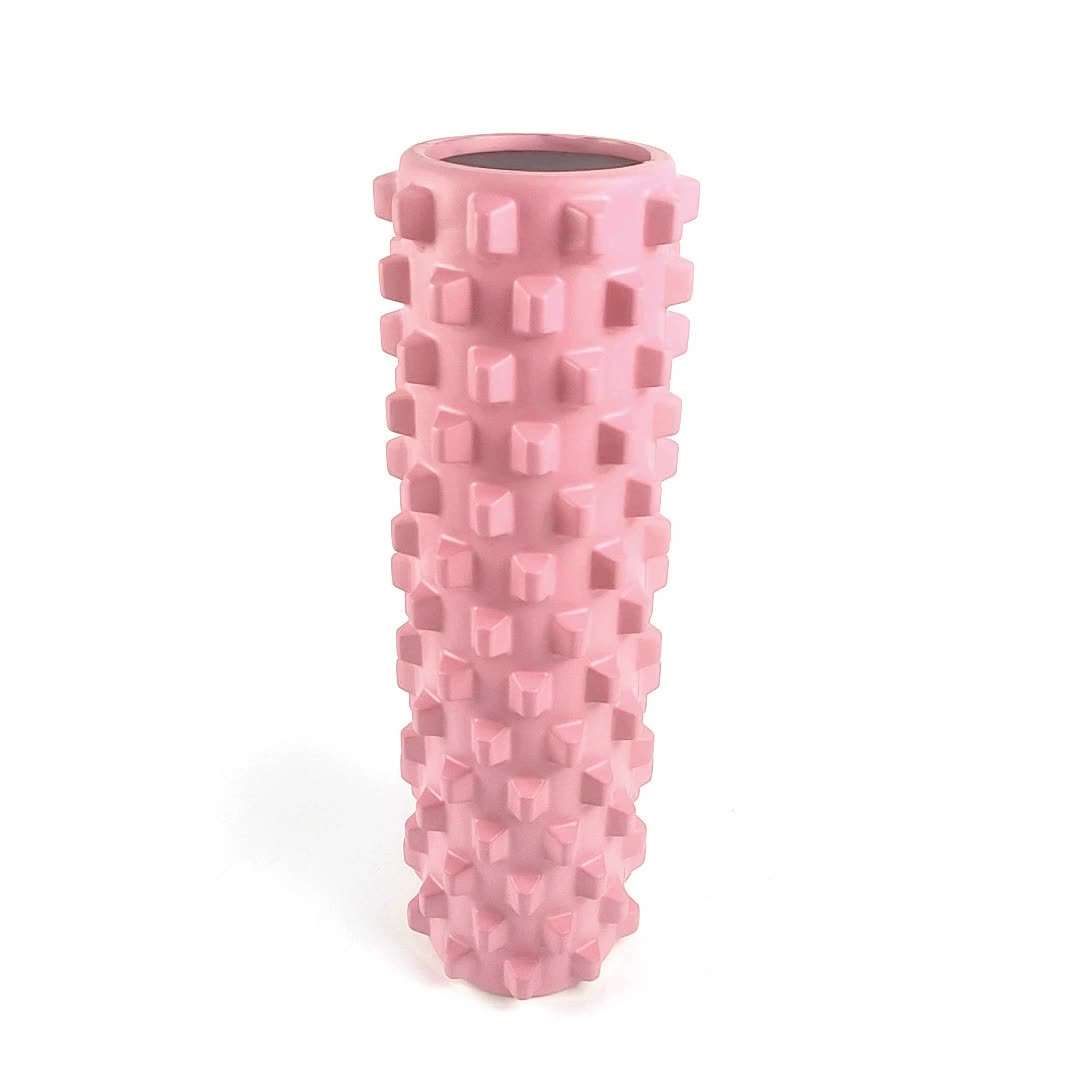 Pink High Density Hollow Yoga Foam Roller
