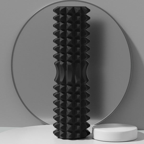 Black High-Density 3D Trigger Point Foam Roller