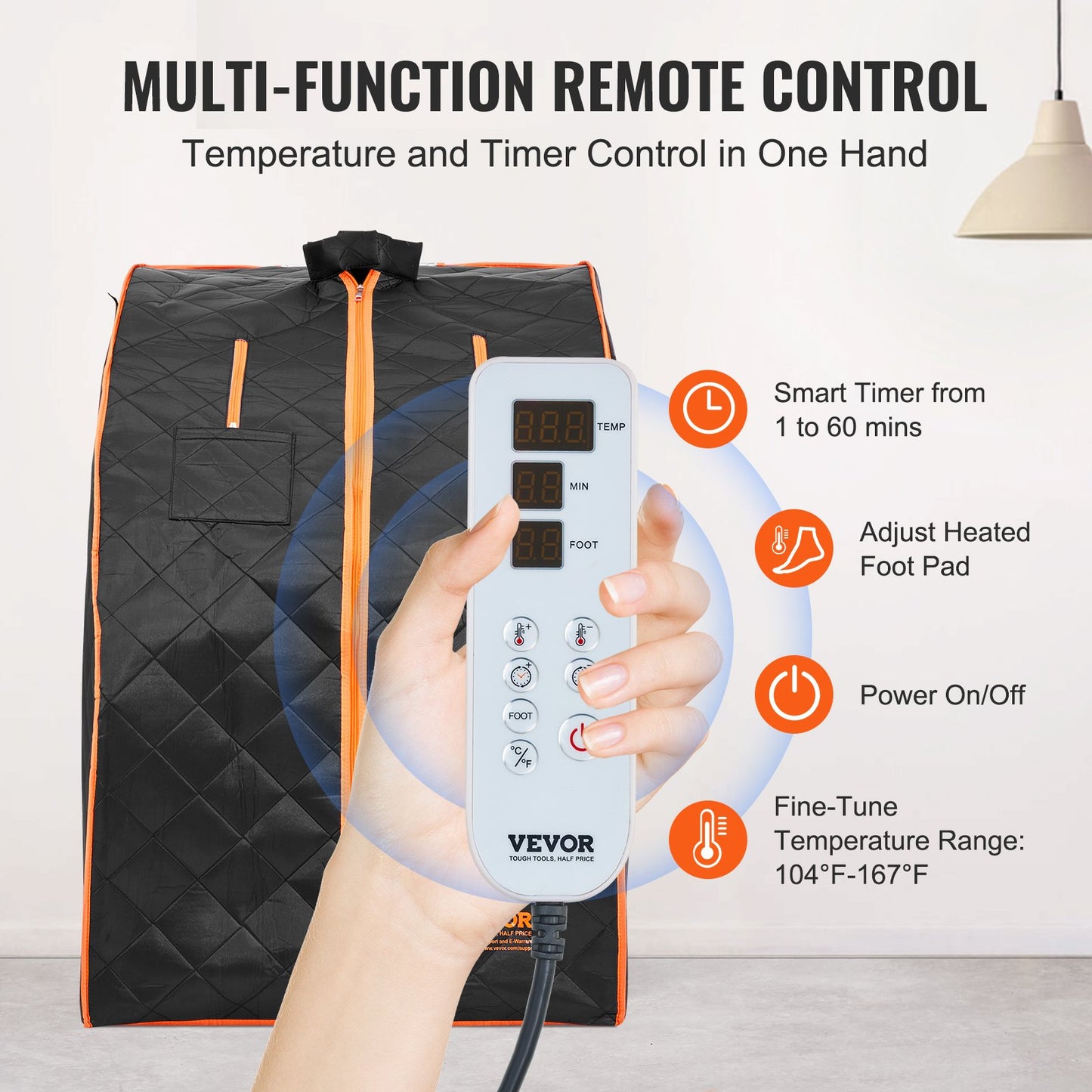 VEVOR Sauna Tent Far Infrared Small